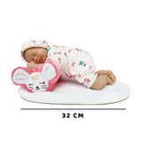 Stem Sleeping Baby Doll 12Inch - Pink