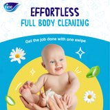 Fine Baby All Body Wipes Chamomile and Aloe Vera Essence - 72 Sheets x Pack of 3