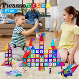 Picasso Magnetic Tiles Graphic Building Blocks - 121pcs