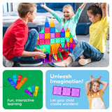 Picasso Magnetic Tiles Large Stabilizer Combo Set - 12pcs