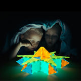 Picasso Magnetic Tiles 3D Glow in the Dark - 60pcs