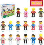 Picasso Magnetic Character Figures - 16pcs