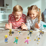 Picasso Magneic Medieval Character Figures - 8pcs