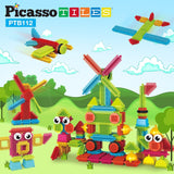 Picasso Magnetic Blocks Hedghog - 112pcs