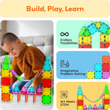 Picasso Magnetic Tiles Square Expansion Pack - 12pcs