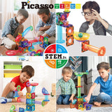 Picasso Magnetic Marble Run Set - 60pcs