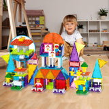 Picasso Magnetic Brick Blocks Toy Tile Combo Pack - 12pcs