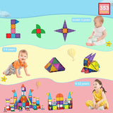 Picasso Magnetic Tiles 3D Blocks - 353pcs