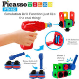 Picasso Magnetic Engineering Construction Building Set - 152pcs