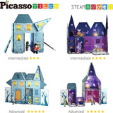 Picasso Magnetic Tiles Haunted House - 57pcs