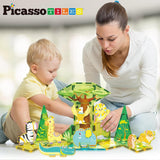 Picasso Magnetic Tiles Safari Set - 26pcs