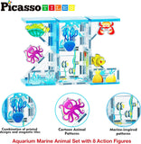Picasso Magnetic Tiles Aquarium Marine Animal - 26pcs