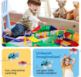 Picasso Magnetic Tiles Race Track - 80pcs