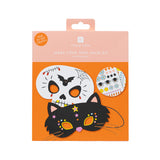 Talking Tables Pumpkin Brights Mask Kit - Pack of 8