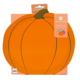Talking Tables Pumpkin Brights Pumpkin Shaped Paper Plate - Pack of 8