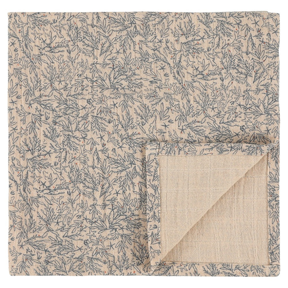 Trixie Muslin Cloths 3-Pack Mix | 55X55Cm - Lovely Leaves - Laadlee