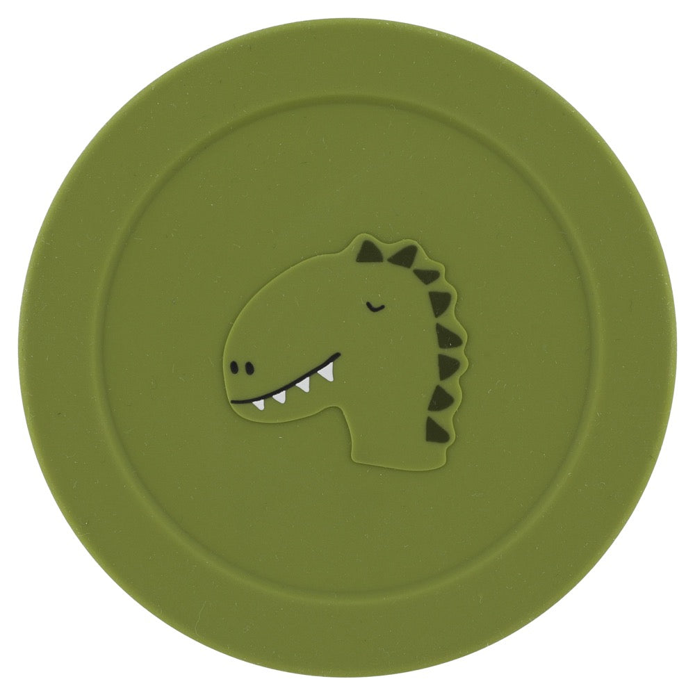 Trixie Silicone Snack Box with Lid - Mr. Dino