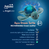 Pabobo Rechargeable Projector Turtle Aqua Dream