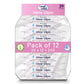 Cool & Cool Aqua Wipes Pack of 12 - 240pcs