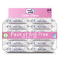 Cool & Cool Aqua Wipes Pack of 6 + 6 Free - 768pcs