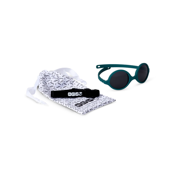 Ki ET LA Sunglasses Diabola - Peacock Blue - Laadlee