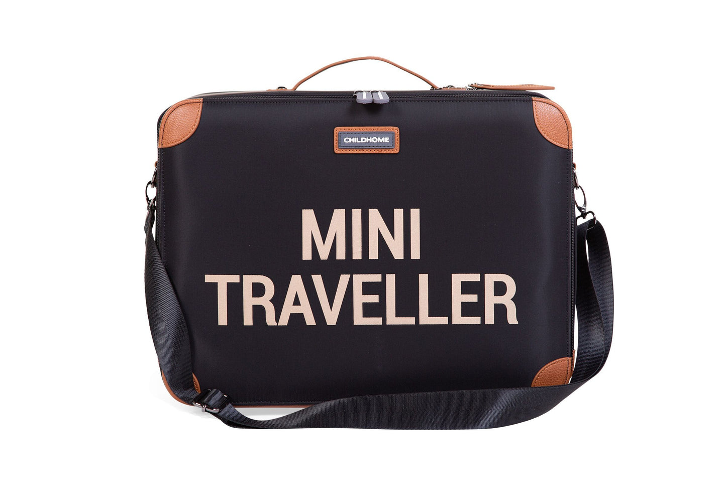 Childhome Mini Traveller Kids Suitcase - Black Gold