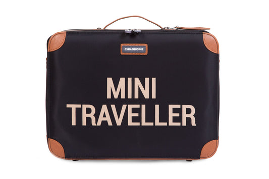 Childhome Mini Traveller Kids Suitcase - Black Gold