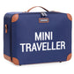 Childhome Mini Traveller Kids Suitcase - Navy White