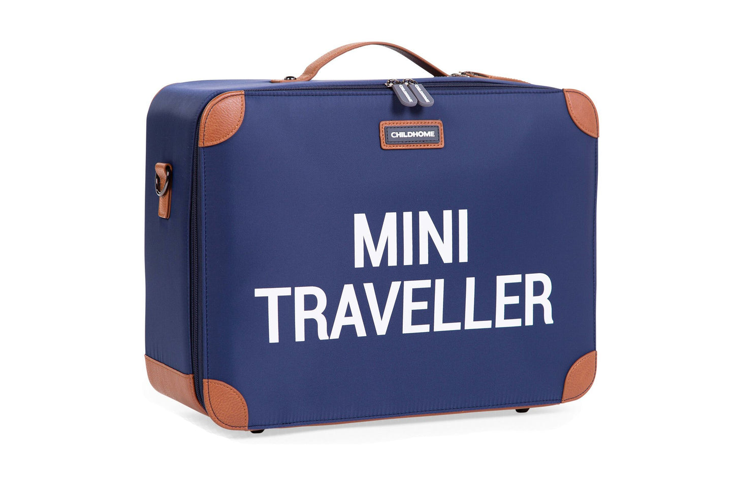 Childhome Mini Traveller Kids Suitcase - Navy White