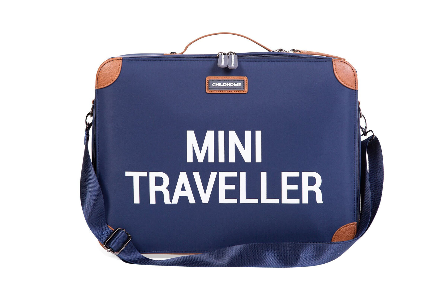 Childhome Mini Traveller Kids Suitcase - Navy White