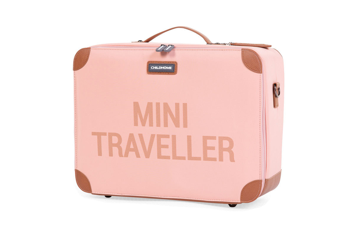 Childhome Mini Traveller Kids Suitcase - Pink Copper