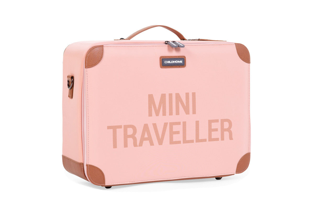 Childhome Mini Traveller Kids Suitcase - Pink Copper