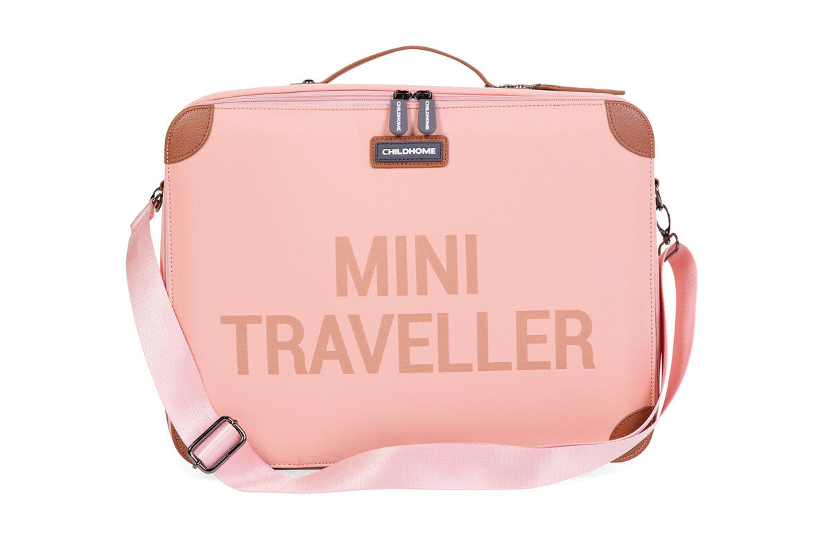 Childhome Mini Traveller Kids Suitcase - Pink Copper