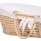 Childhome Bundle Moses Basket with Mattress and Off White Cover