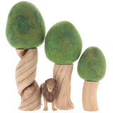 Papoose Summer Trees - Pack of 3