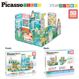 picasso-tiles-magnetic-3d-metro-city-set-w-8-vehicles-50-pcs-4