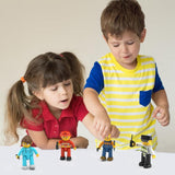 Picasso Magnetic City Builder Character Figure - 4pcs