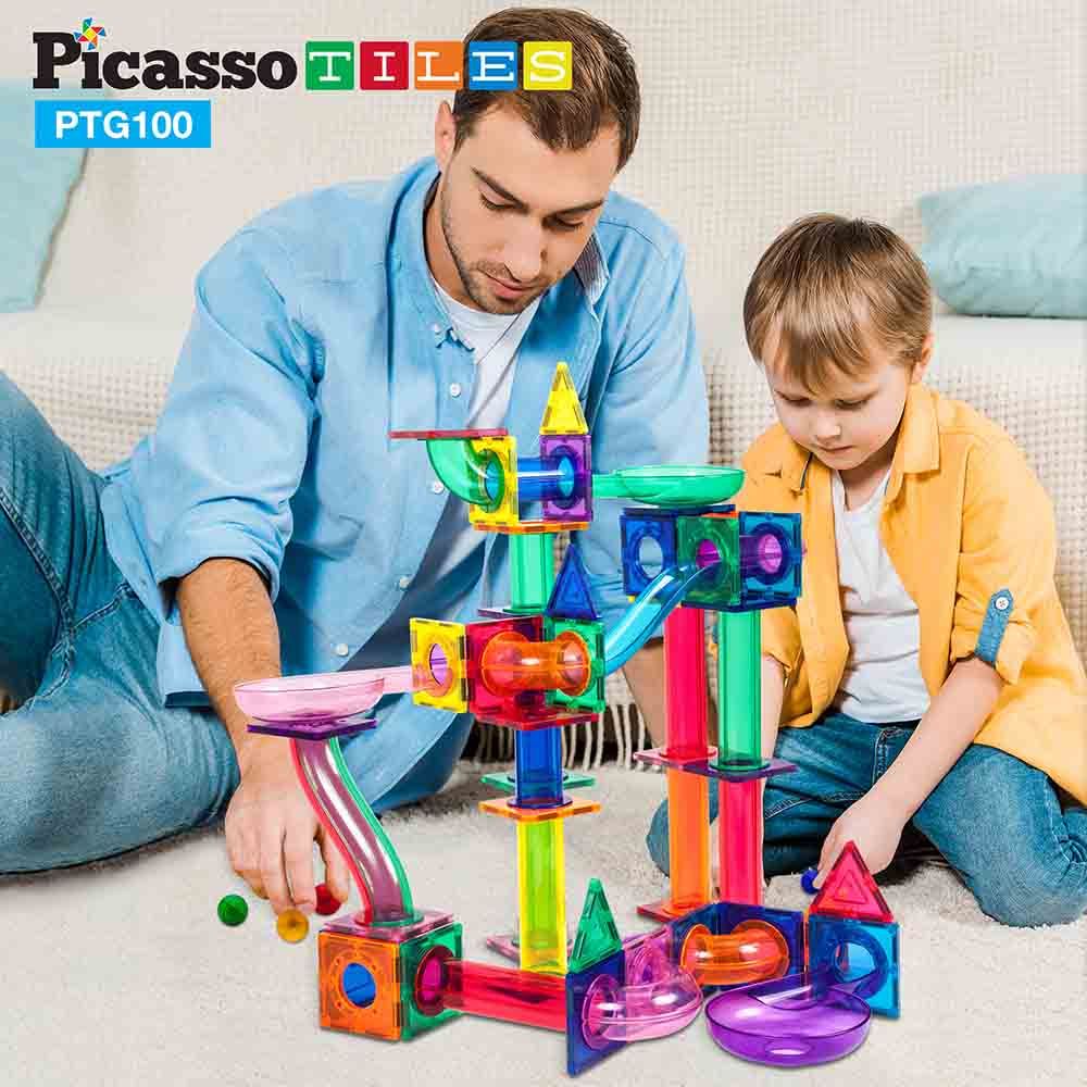picasso-tiles-magnetic-marble-run-set-100pcs-8