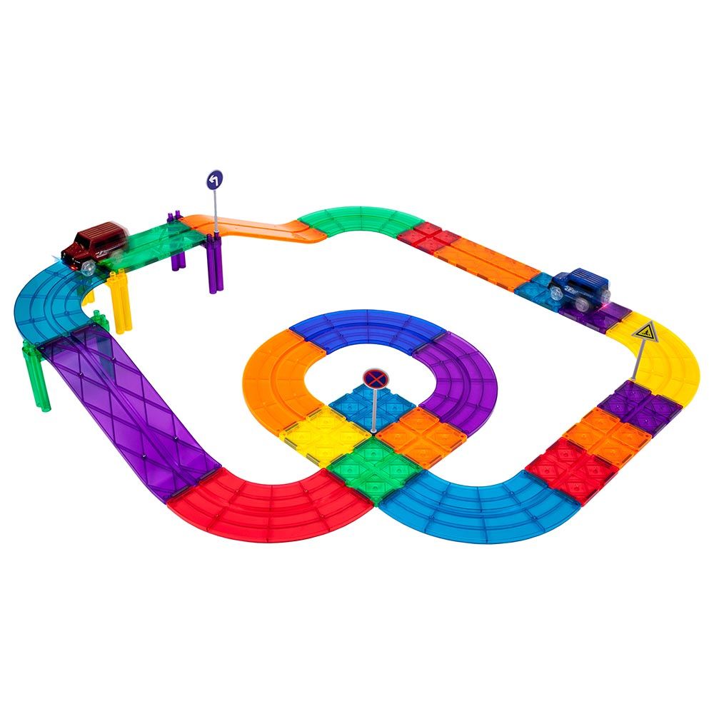 picasso-tiles-racing-track-set-with-led-cars-30pcs-3