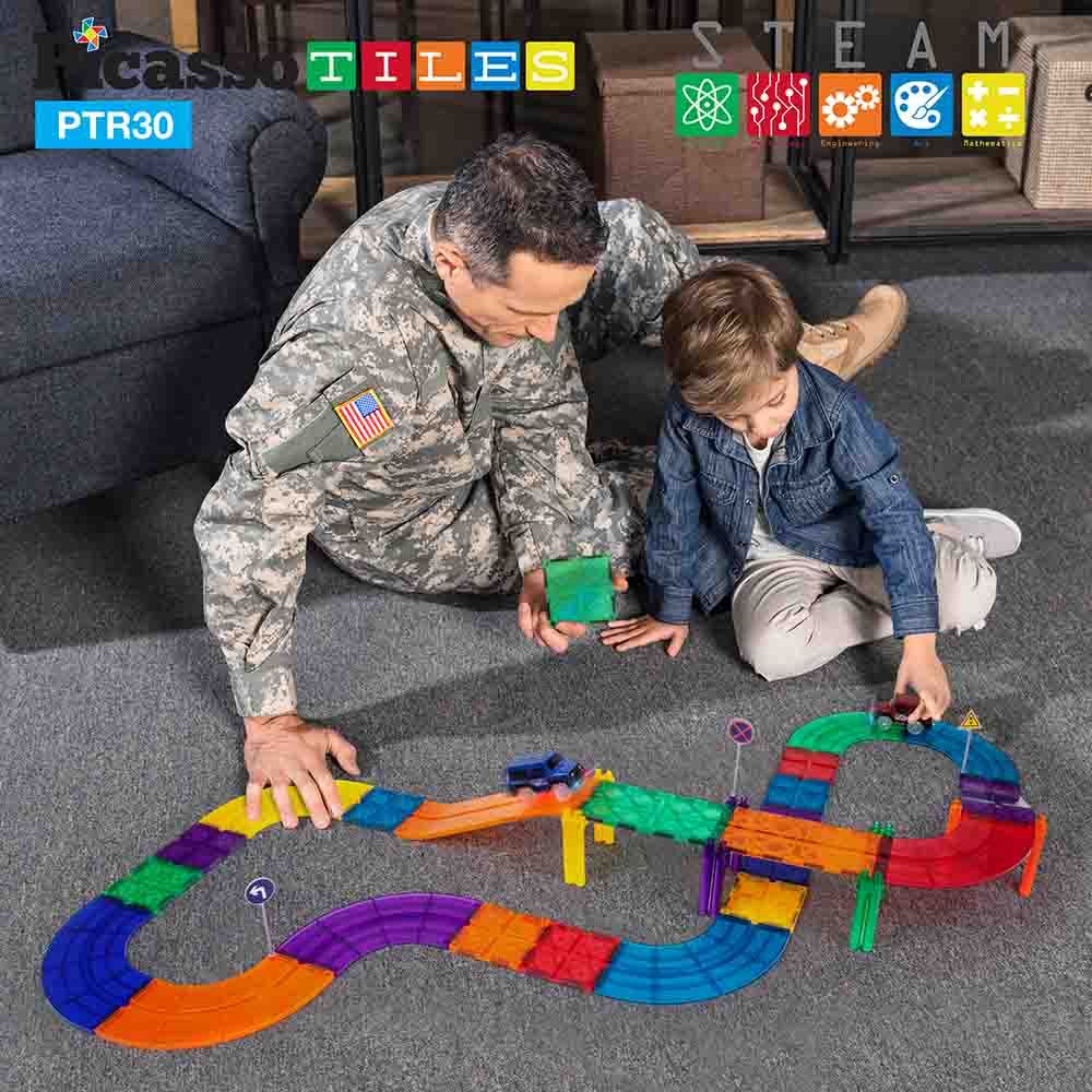 picasso-tiles-racing-track-set-with-led-cars-30pcs-6