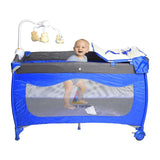 Pierre Cardin Baby Bed & Playpen - Blue