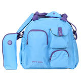 Pierre Cardin Baby Diaper Bag With  Bottle Holder - Blue