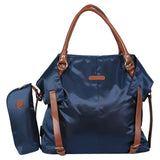 Pierre Cardin Baby Diaper Bag With  Bottle Holder - Navy