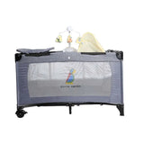 Pierre Cardin Nursery Centre, Bed & Play Pen - Grey