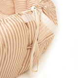 Play & Go Bloom Organic Babymat - Stripes Brown