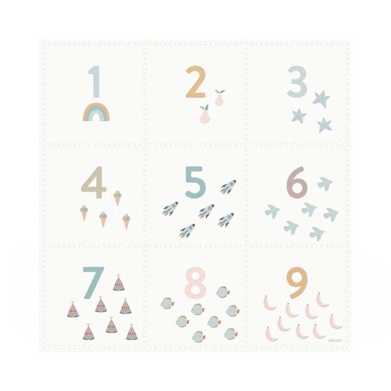 Play and Go EEVAA Puzzle Playmat - Numbers