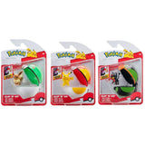 Pokemon Clip N Go Battle Figure & Poke Ball Set - 1pc Assorted