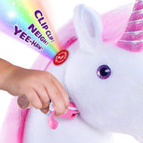 PonyCycle Riding Horse for Kids 3 to 5 years - Pink Unicorn