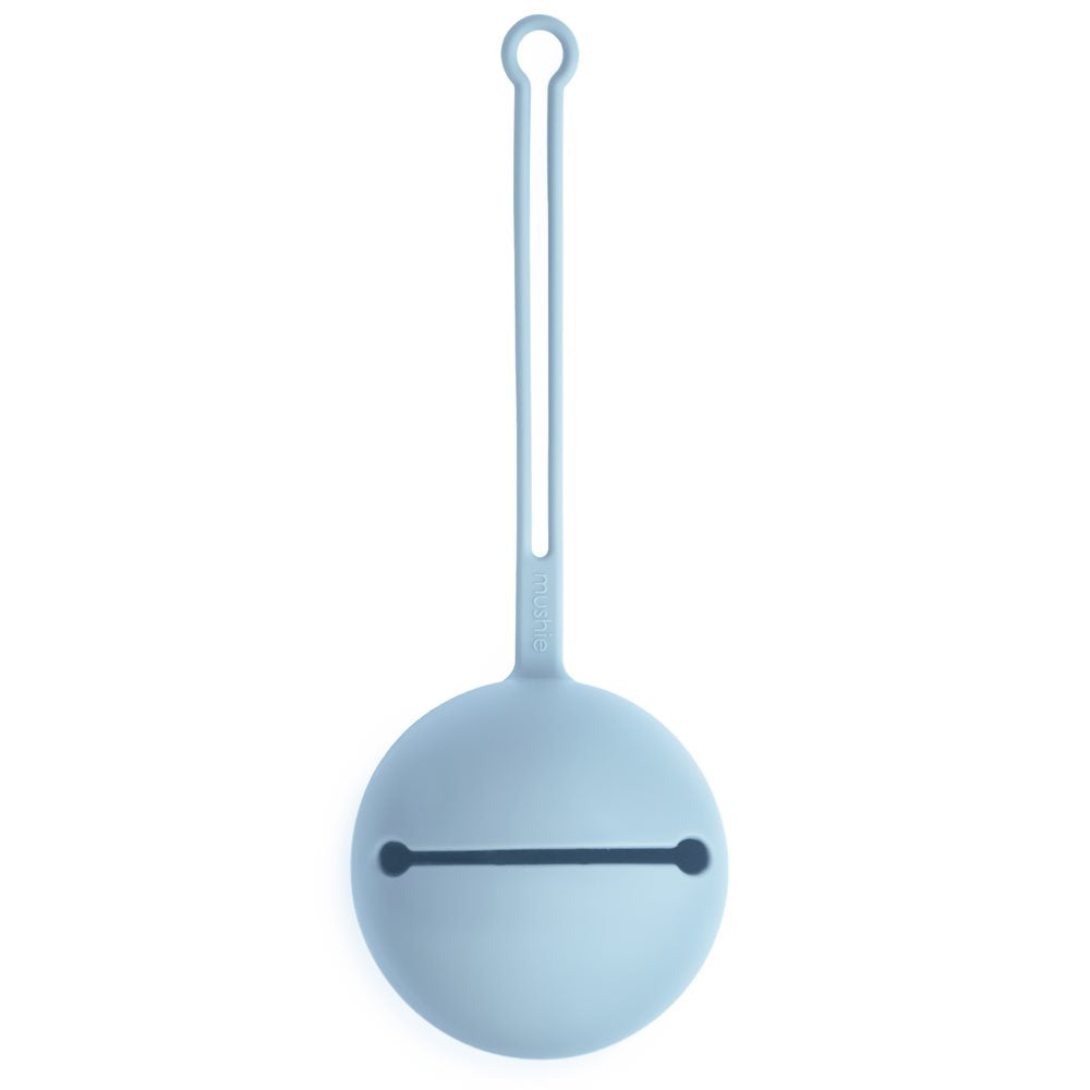 Mushie Pacifier Case Powder Blue - Laadlee