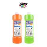Power Joy Bubble Solution Bottle 1Litre (Assorted)